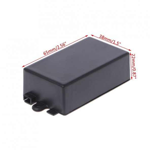 Plastik Elektronik Proje Kutusu 65 x 38 x 22mm Devre Prototip - 7