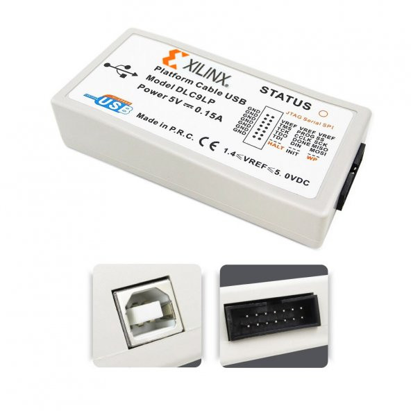 XILINX Platform Cable Fpga Cpld Programlayıcı Kablo Spartan DLC9LP - 6
