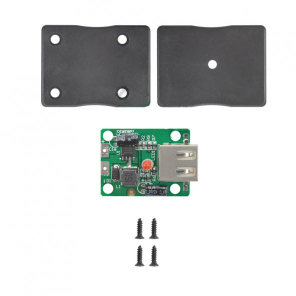 Solar Panel Kontrol Kartı USB 5V 2A Kutu DC 6-20V Voltaj Düşürücü