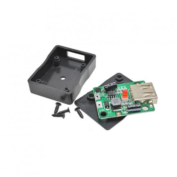 Solar Panel Kontrol Kartı USB 5V 2A Kutu DC 6-20V Voltaj Düşürücü - 3