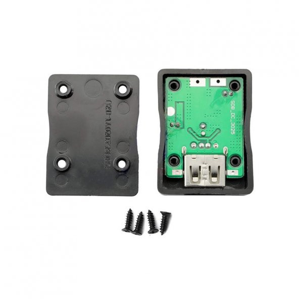 Solar Panel Kontrol Kartı USB 5V 2A Kutu DC 6-20V Voltaj Düşürücü - 7