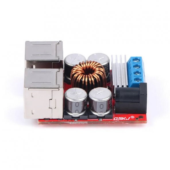 35V to 5V 10A Voltaj Düşürücü 4 Port Usb Çıkış Soketi Android Ap - Resim 3