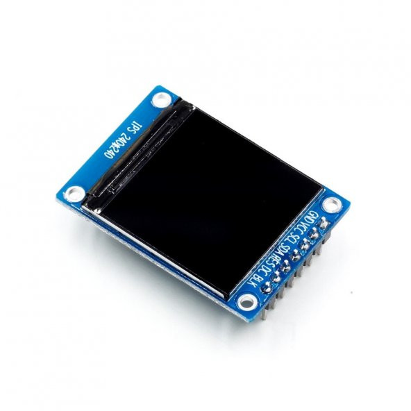 IPS 1.3 inch 7 Pin SPI 240x240 LCD TFT Modül Ekran HD Full Color - Resim 3