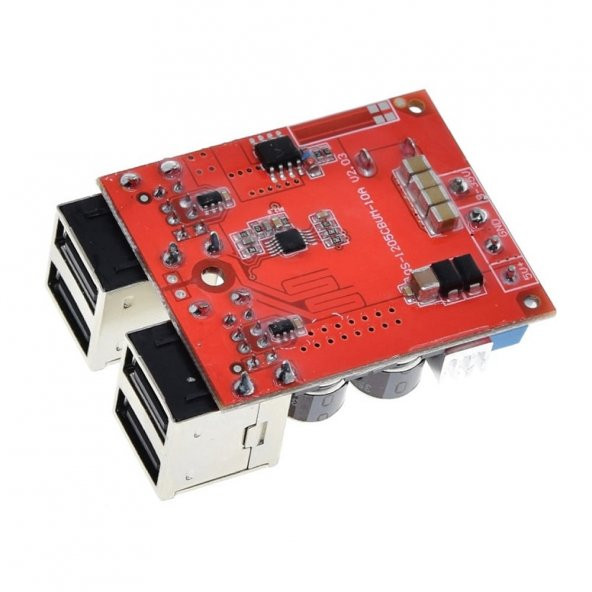 35V to 5V 10A Voltaj Düşürücü 4 Port Usb Çıkış Soketi Android Ap - Resim 5