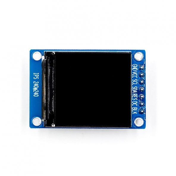 IPS 1.3 inch 7 Pin SPI 240x240 LCD TFT Modül Ekran HD Full Color - Resim 4