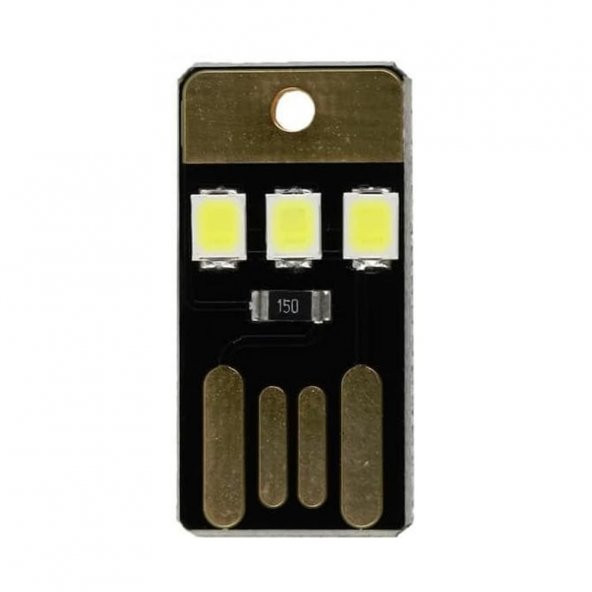 Usb Led Lamba Modülü Mini Çok İnce Led Işık Kamp Gece Lambası - 3
