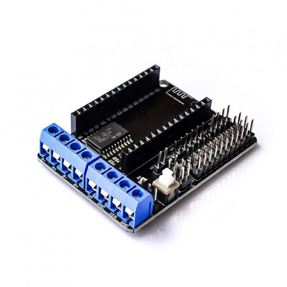 Nodemcu L293D Shield Motor Sürücü Esp8266 Kablosuz İnternet Wifi Motor Uzaktan Kontrol Robo - Resim 4