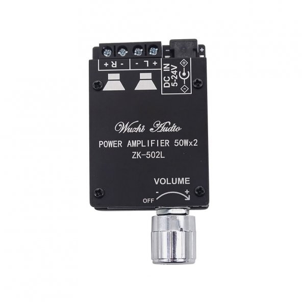 ZK-502L Stereo Bluetooth 5.0 Güç Amphi Modülü 2x50W Kutulu - Resim 8