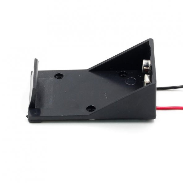 9V Pil Yuvası Kablolu Kolay Taşınabilir Batarya Pil Kutusu - Resim 7