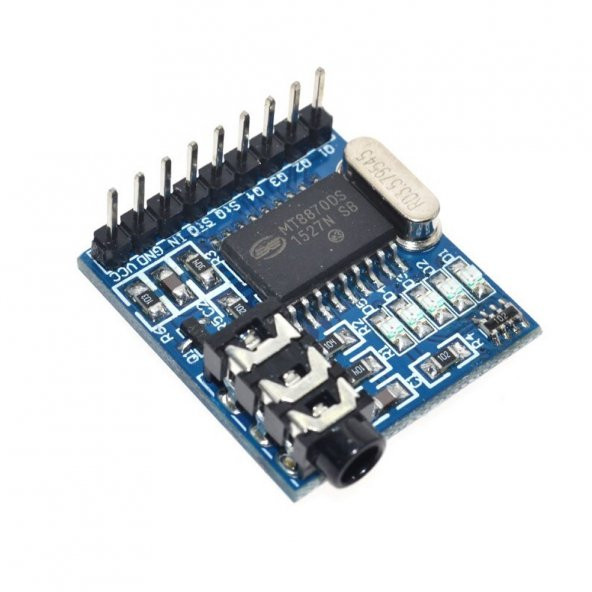 MT8870 DTMF Telefon Tuş Ses Çözme Algılama Modülü 3.5mm Ses Soket - 5