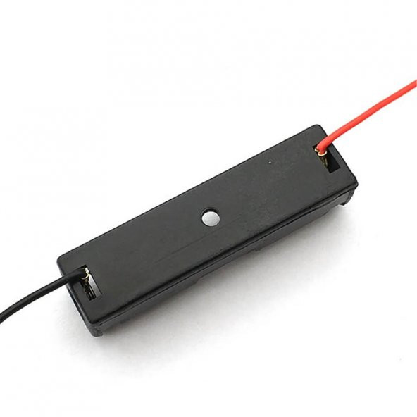 1li 1,5V AA Kalem Pil Kutusu Yuvası 1,5V Kablolu Batarya Pil Tutucu - 4