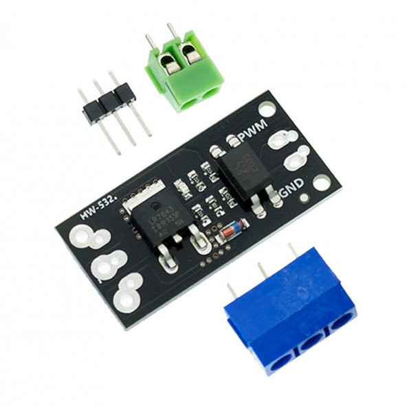 LR7843 Mosfet Sürücü Kartı 30V 110A PWM Optokuplör İzolasyon Valf - 3