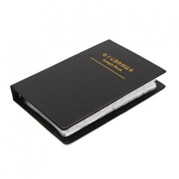 4250 Parça Smd 0805 Direnç Seti Kitabı 1 Sample Book - 3
