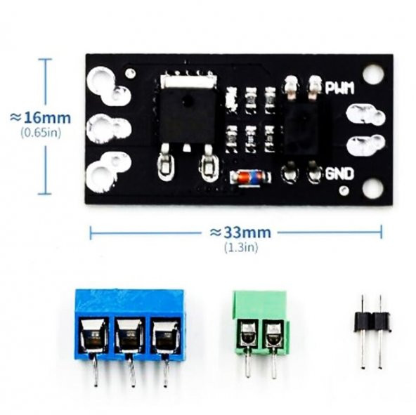 LR7843 Mosfet Sürücü Kartı 30V 110A PWM Optokuplör İzolasyon Valf - 8