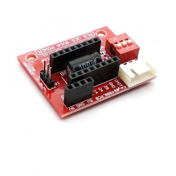 A4988 Drv8825 Step Motor Sürücü Shield Genişleme Kartı 3D Yazıcı