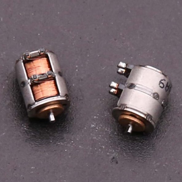 Microstep Motor 6.5x4.7mm 2 Faz 4 Telli Fotoğraf Makinesi Lens - 6