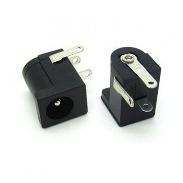 5.5mm x 2.1mm DC Güç Soketi Plastik DC005 Pcb Tip Adaptör - 6