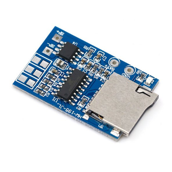 GPD2846A MP3 Ses Çalma Modülü Sd Kart 2watt Amplifier Modül Amfi - Resim 3