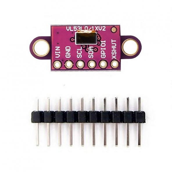 VL53L0XV2 Lazer Mesafe Sensörü I2C 940nm 2,6-5,5V 2mt mesafe