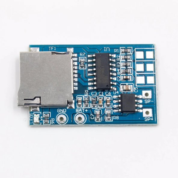 GPD2846A MP3 Ses Çalma Modülü Sd Kart 2watt Amplifier Modül Amfi - Resim 6