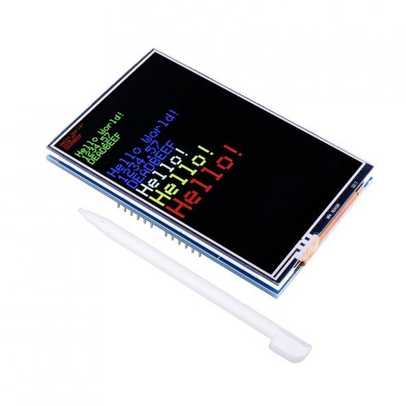 Arduino UNO R3 3.5" TFT LCD Ekran Modül Resiztif Dokunmatik
