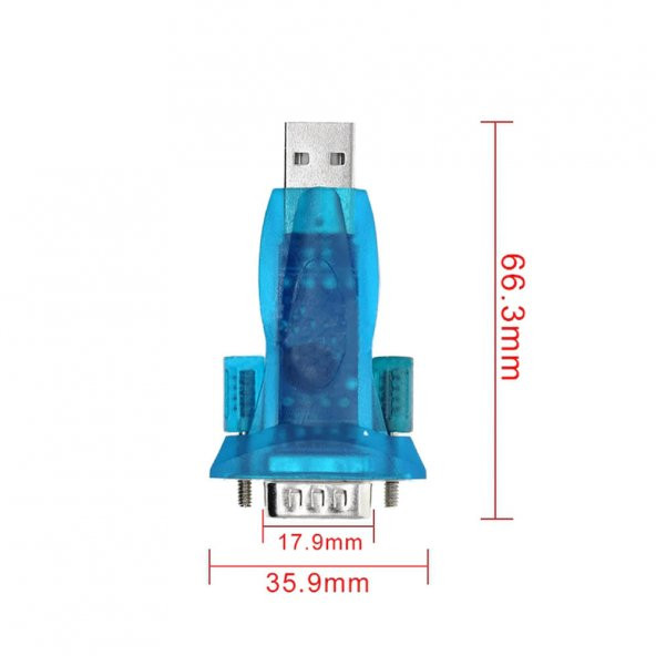 Usb to Rs232 Çevirici Erkek DB9 1 Mbps Seri Port Haberleşme Arduino Mcu Uydu Alıcı Dvd Gsm Telefon - 8