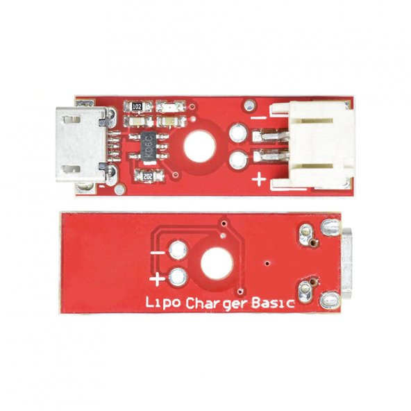 MCP73831 Lipo Lityum Li-Ion Pil Batarya Şarj Modülü 3.7V 500mA - 4