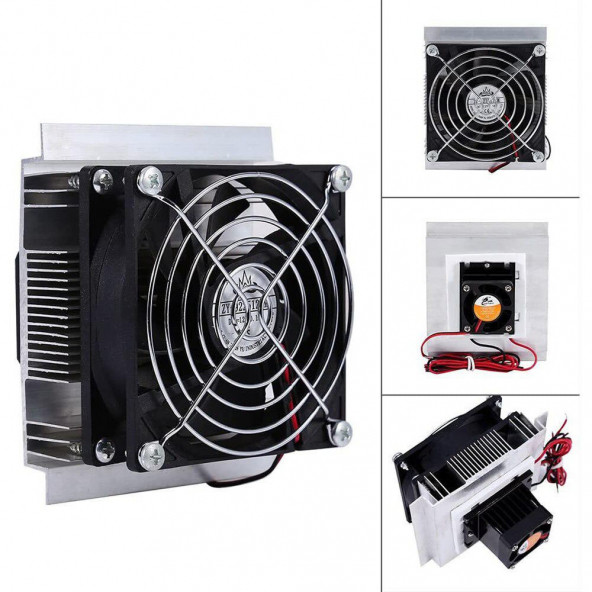 Termo Elektrik Peltier Hava Soğutucu Sistem Mini Klima Buzdolabı - 3