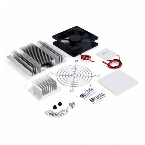 Termo Elektrik Peltier Hava Soğutucu Sistem Mini Klima Buzdolabı - 9