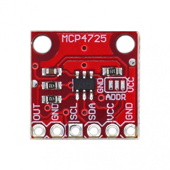 MCP4725 I2C Dijital to Analog Çevirici DAC Modülü IIC Haberleşme 12 Bit Çözünürlük Ses Müzik Analog - Resim 3