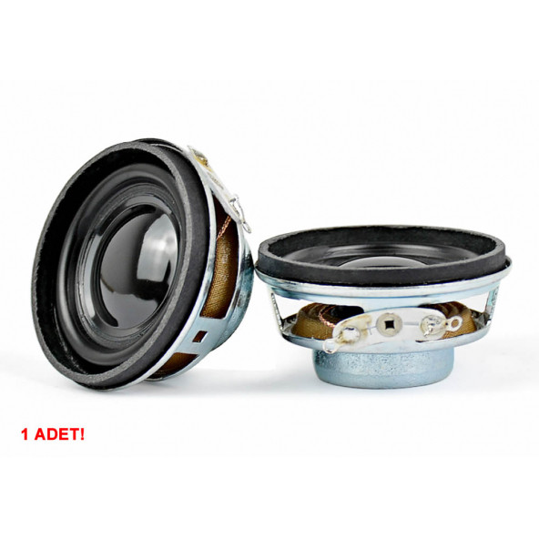 Mini 4cm 4 Ohm 3W Hoparlör Yuvarlak Speaker 3 Watt Ses Müzik Amfi Ses Oluşturucu Yüksek Kalite - 4