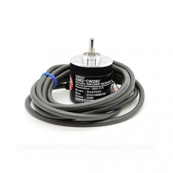 Omron E6B2-CWZ6C 500 Pals Optik Rotary Enkoder DC 5V/24V Döner Encoder A B Z 3 Fazlı Motor - 3