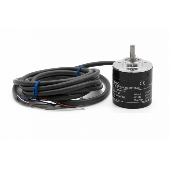 Omron E6B2-CWZ6C 500 Pals Optik Rotary Enkoder DC 5V/24V Döner Encoder A B Z 3 Fazlı Motor - 5