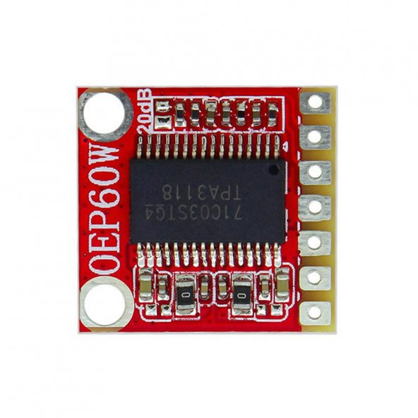 OEP60W D Class Mono 60W Dijital Amfilikatör Ses Kuvvetlendirici - Resim 3