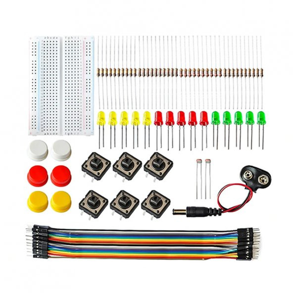Elektronik Başlangıç Seti Arduino Uno R3 Starter Kit Kutulu 78 Parça - 5