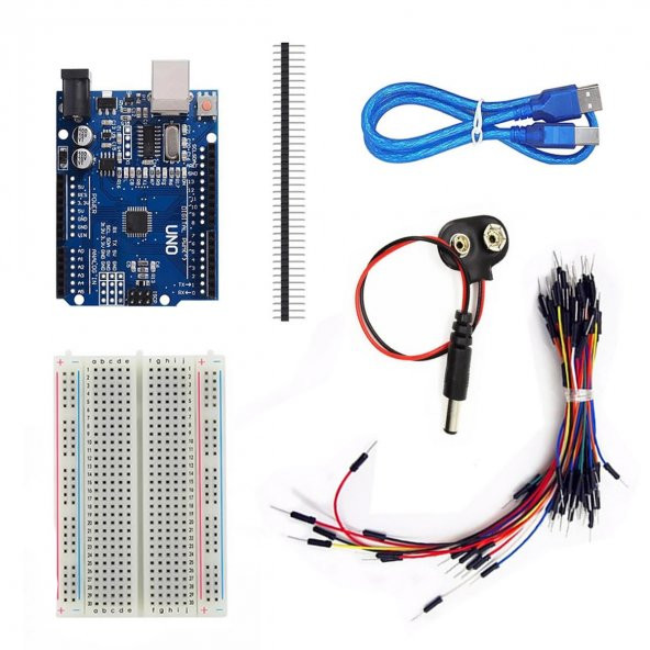 Elektronik Başlangıç Seti Arduino Uno R3 Starter Kit Kutulu 71 Parça - 8
