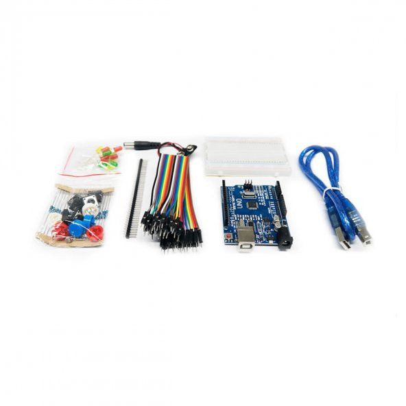 Elektronik Başlangıç Seti Arduino Uno R3 Starter Kit Kutulu 78 Parça - 8