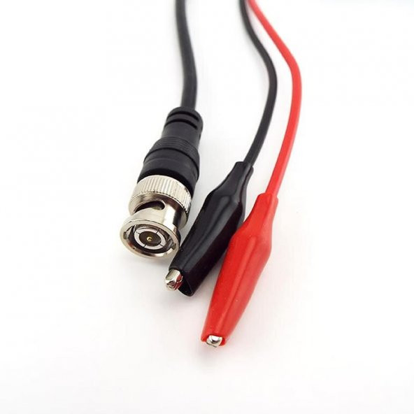 Bnc Krokodil Kablo Osiloskop ve Sinyal Jeneratörü Probu Test - Resim 2