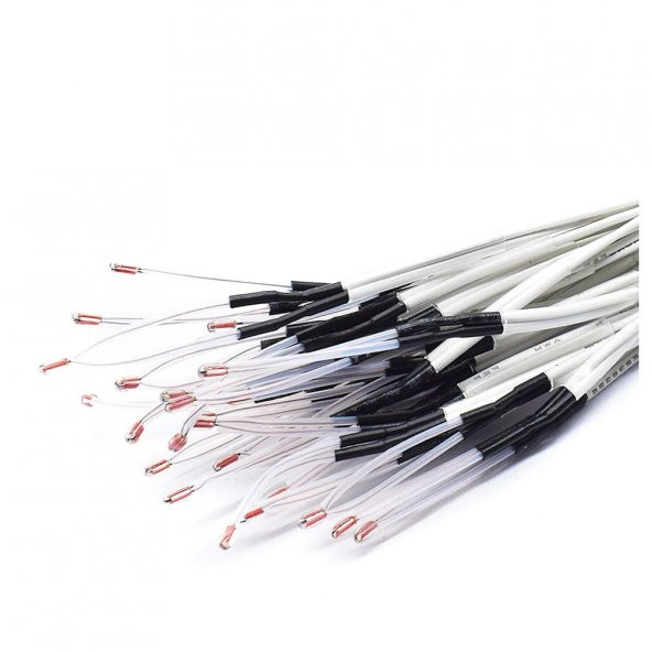 100Cm Kablolu 100K Ntc Cam Termistör Sıcaklık Sensörü 3D Yazıcı - Resim 6