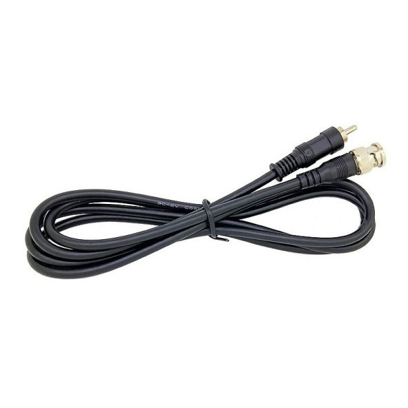 BNC to RCA Kablo 1 Metre Video Ses Sinyal Taşıyıcı Konnektör - Resim 5