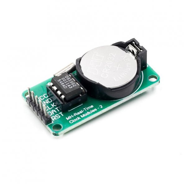 DS1302 Gerçek Zaman Saat Modülü Rtc Hassas Saniye Dakika Saat - Resim 3