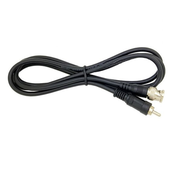 BNC to RCA Kablo 1 Metre Video Ses Sinyal Taşıyıcı Konnektör - Resim 8