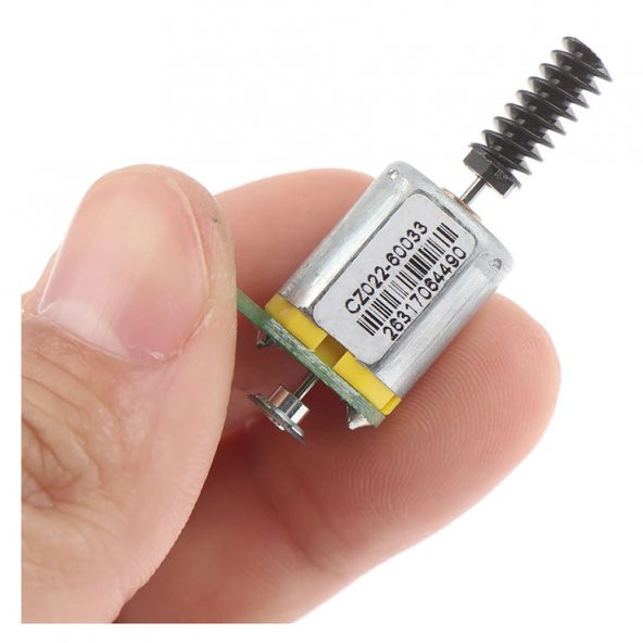 N20 Worm Milli Dc Motor 30000Rpm N20 Micro Motor Dc 5V-24V Uzun - Resim 7