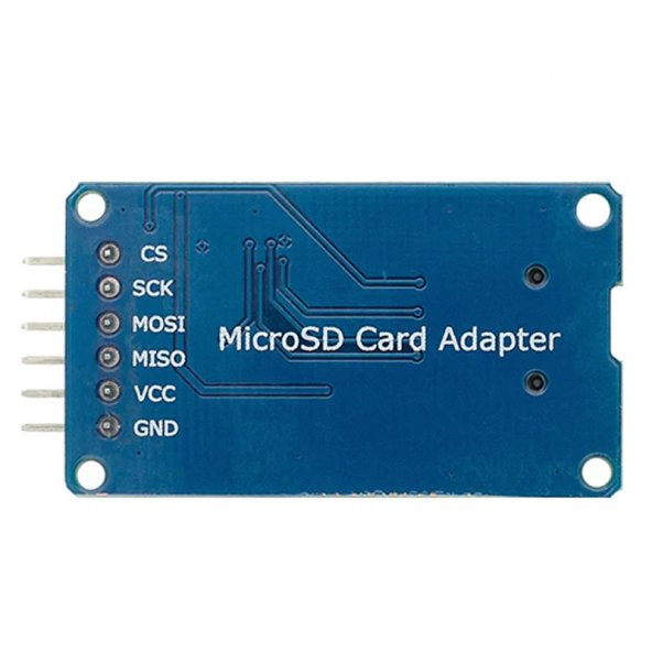 Micro Sd Kart Modülü Hafıza Kartı Microsd Kart Bellek Spı Okuyucu - 5
