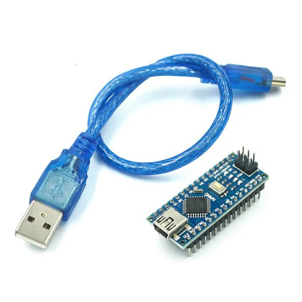 Arduino Nano 3.0 Atmega328 CH340 Geliştirme Kartı + Mini USB Kablo - Resim 4