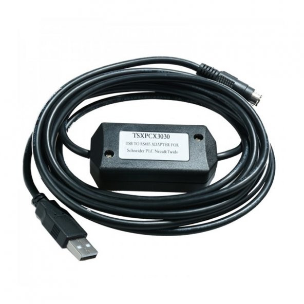 TSXPCX3030 Schneider PLC Programlama Kablosu Twido TSX Neza PLC-Siyah - 2