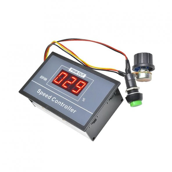 30A 60V DC Motor Hız Kontrol Devresi Panel Tip Potansiyometre - 3