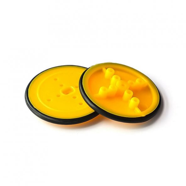 42mm Mini Rubber Tekerlek 3mm Mil Uyumlu Robot Oyuncak Wheel - 2