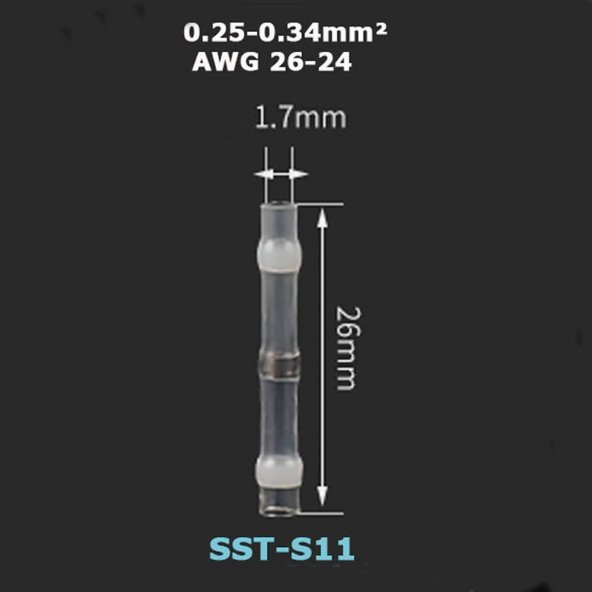 SST-S11 Lehim Halkalı Daralan Makaron Seti Yapışkan Mühür - 4