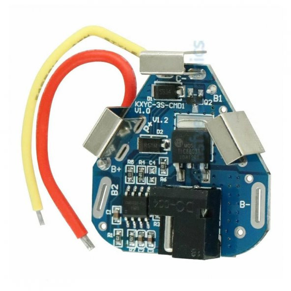 3S 8A 12V Lityum Batarya BMS Koruma Kartı - Resim 4